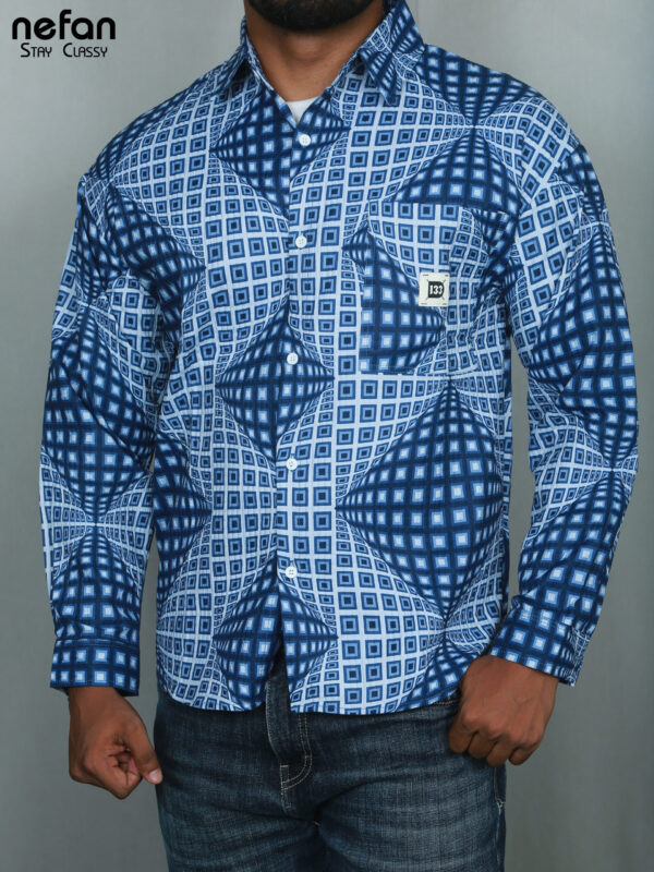 nefan Shirt {Blue} - Image 3